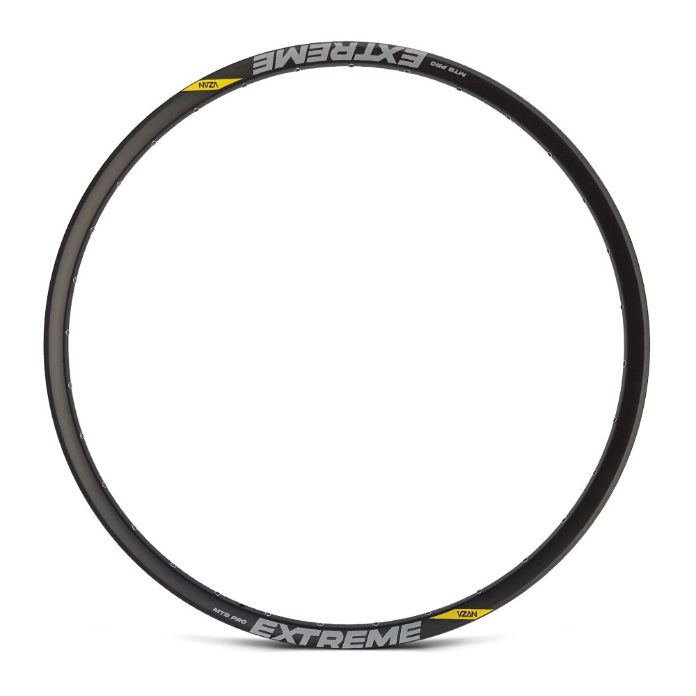 Aro 29" Bike Vzan Extreme Pro Disc 36 Furos Preto Fosco Tubeless