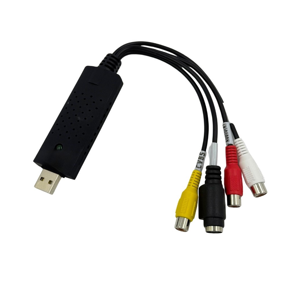 Conversor De Adaptador De Cabo USB 2.0 Para RCA Placa De Captura De Áudio E Vídeo TV DVD VHS