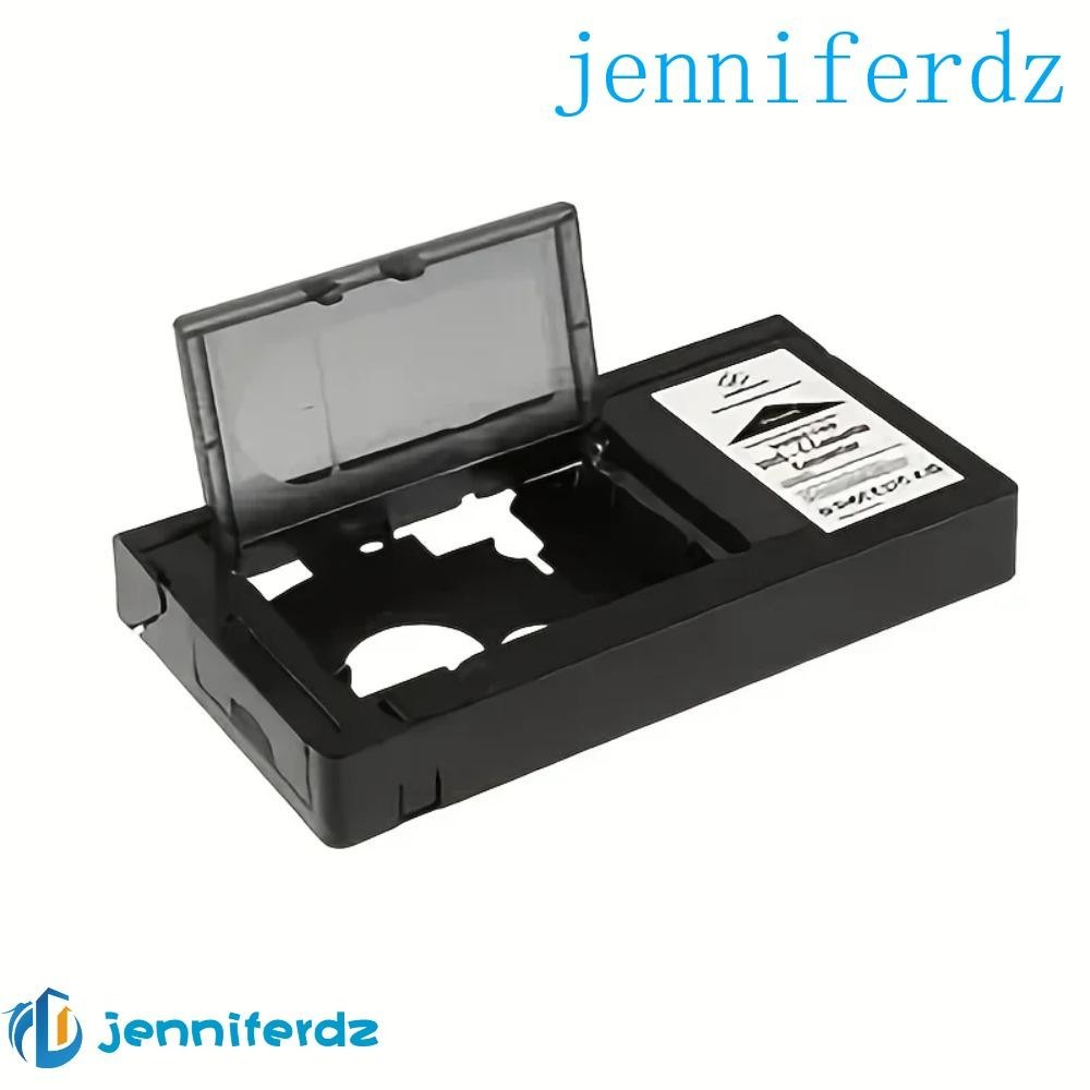 Adaptador De Cassete AJENNIFER VHS-C , Caixa De Conversão Fácil De Usar Fita Baterias Pretas Não Incluídas