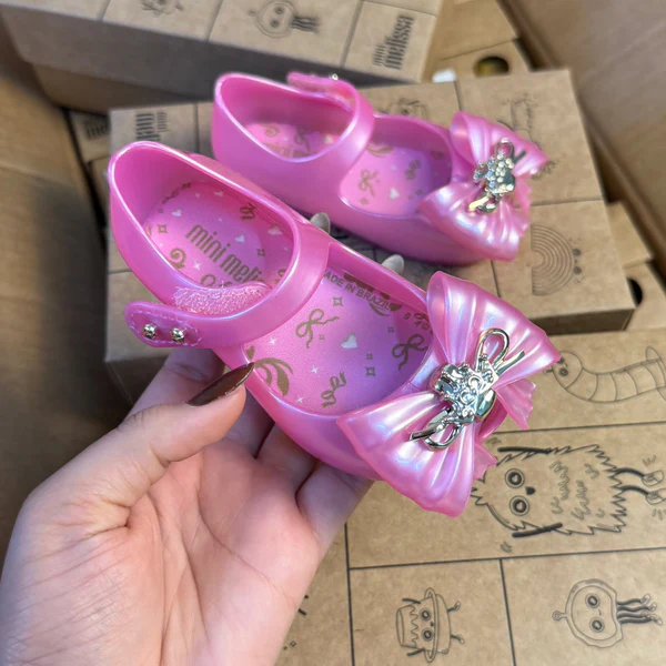 Sapatilha BB Infantil Mini Melissa Ultragirl Princess Original 38100