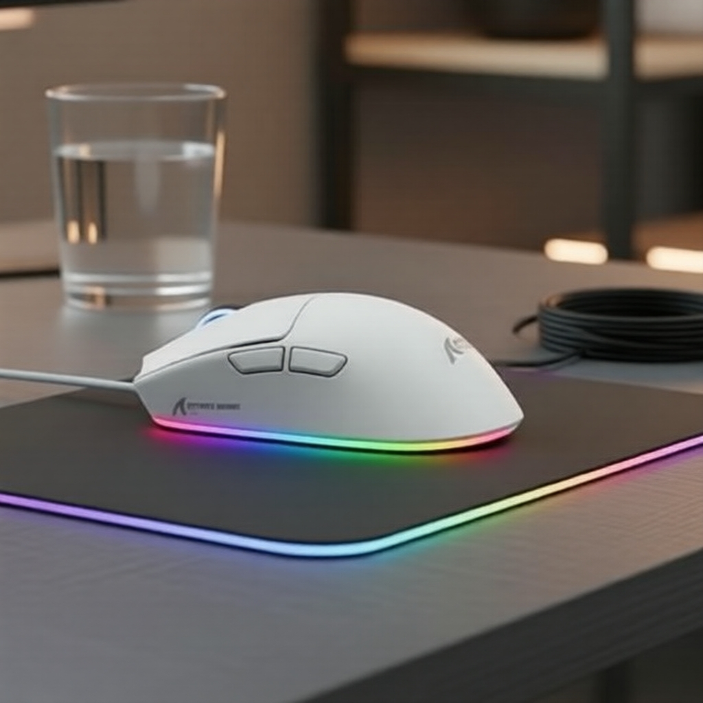 Mouse Gamer Sem Fio ATTACK SHARK X11: Tri-Modo, PAW3311, 22000 DPI, RGB, 400 IPS, 40g, 1kHz, Carregamento Rápido