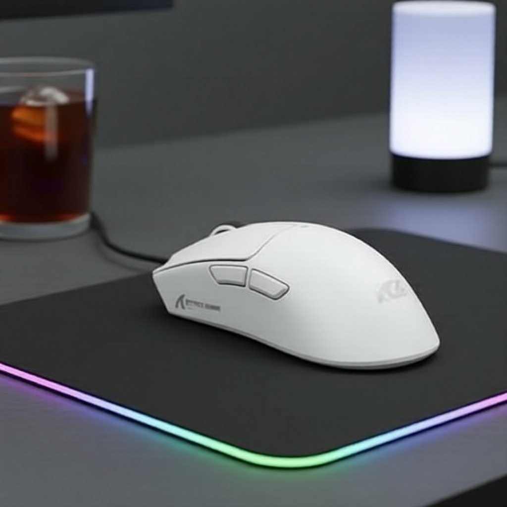 Mouse Gamer Leve ATTACK SHARK X11 Tri-Mode: PAW3311, 22000 DPI, 400 IPS, 40 g, 1 kHz, RGB, Carregamento Rápido Magnético