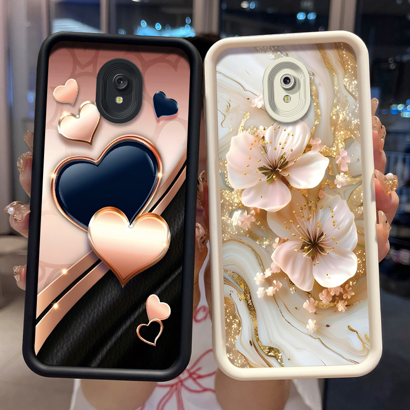 Invólucro Para Samsung Galaxy J7 (2017)/J730/J7 Pro Silicone Macio Anti-Risco Caso De Telefone Arte Animal Estilo Abstra