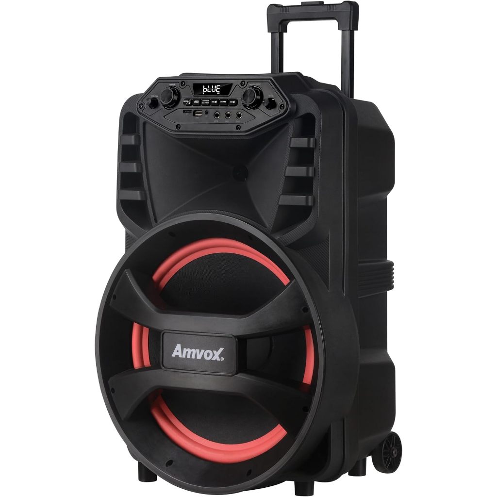 Caixa de Som Amvox Power X ACA 880 - Bluetooth Ativa 880W
