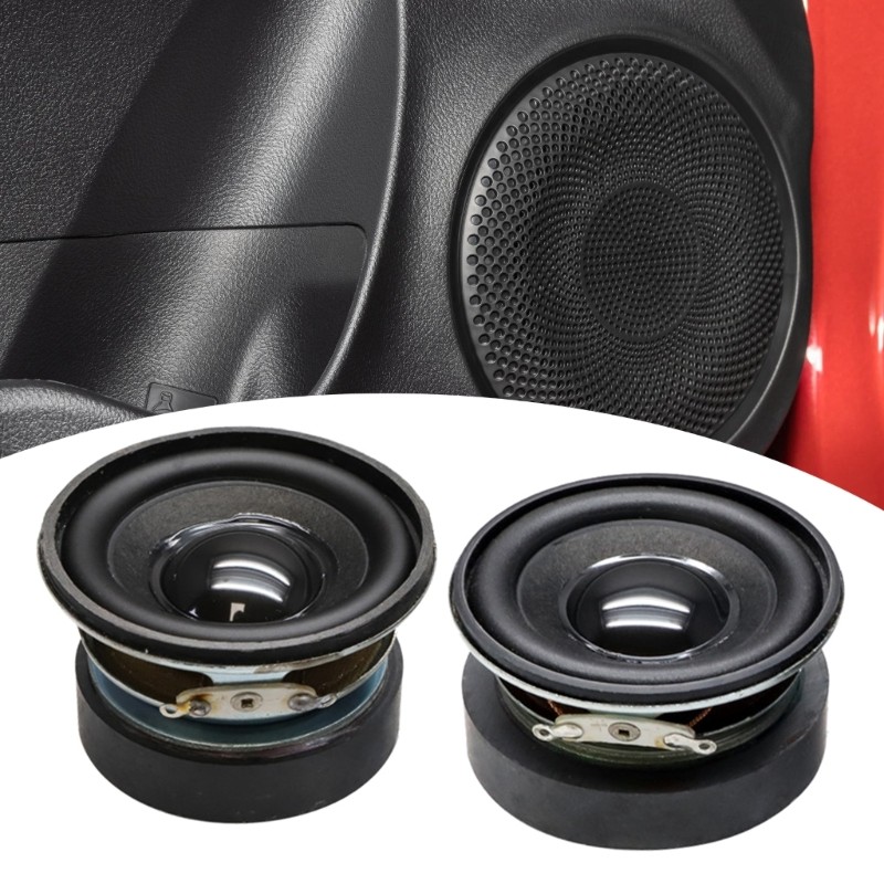 Estone Compact 52mm Metal Woofer 5W Power 4Ohm Buzina Alto-Falante Redonda Para Dispositivos Som Portáteis