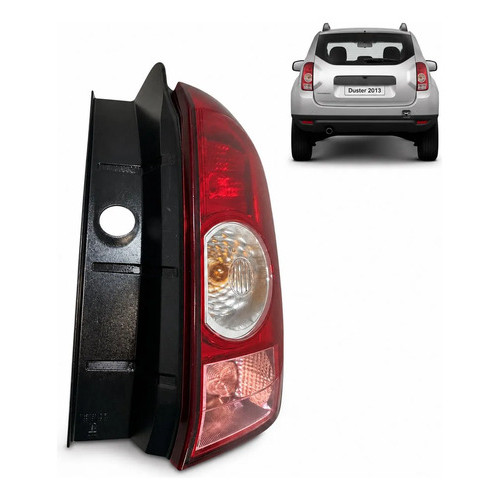 Lanterna Renault Duster Lado Direito 2012 Até 2016 Original Direito/passageiro Vermelha - Renault - DUSTER - 2012