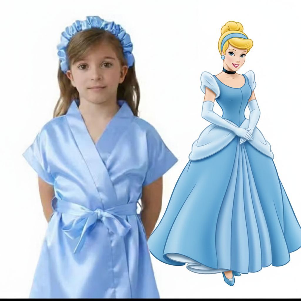 Robe Infantil das Princesas da Disney – Magia e Conforto para Pequenas Sonhadoras