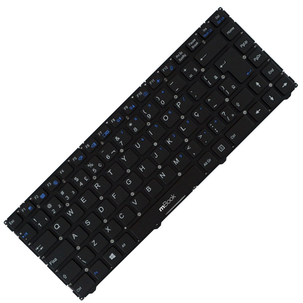 Teclado para Positivo Xs4200 Xs7320 Xs8330 Sem Moldura