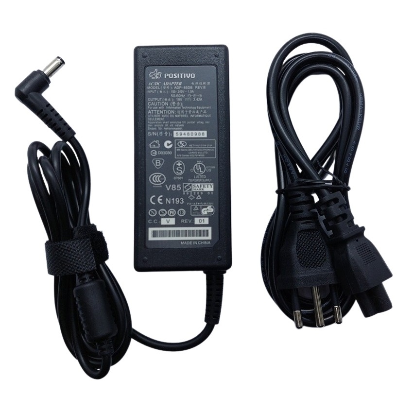Fonte Carregador Para Notebook Positivo Xs4200 19v 3.42a
