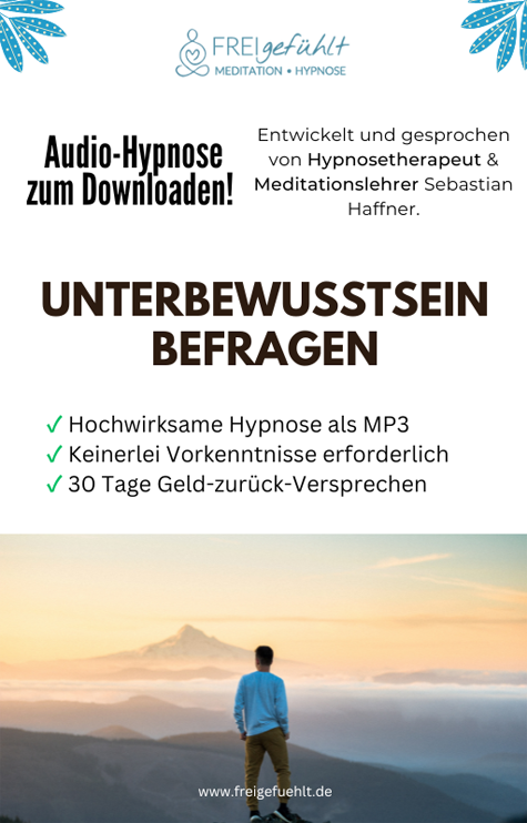 Unterbewusstsein befragen: Hypnose Audio-Kurs zum Downloaden
