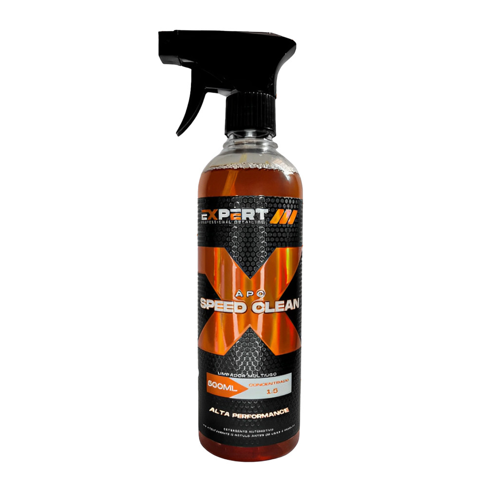 Speed Clean APC Expert 500ml Limpador Multiuso Bactericida Limpa Painéis e Plásticos Couro