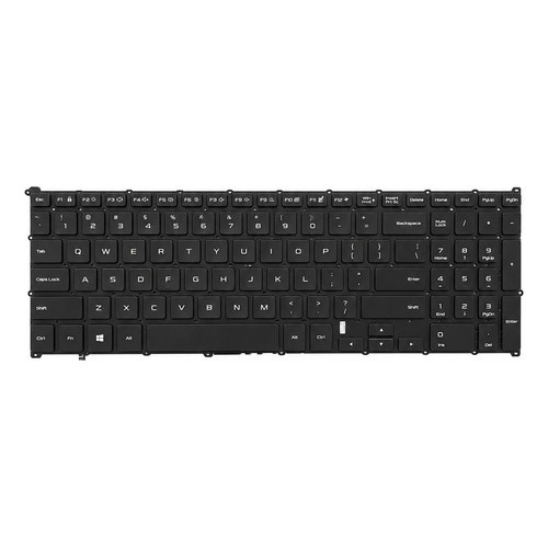 Teclado Compatível Samsung Odyssey Np800g5m Us Backlight Preto Inglês Us