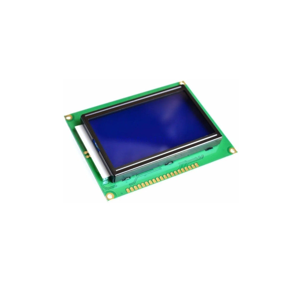 Display LCD 128x64 Backlight Azul Para Arduino