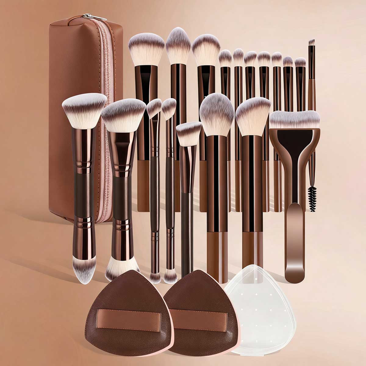 Profissional 6 10 18 22 Pcs Conjunto De Pincéis De Maquiagem Kit De Ferramentas Multifuncionais Portáteis Para Viagem