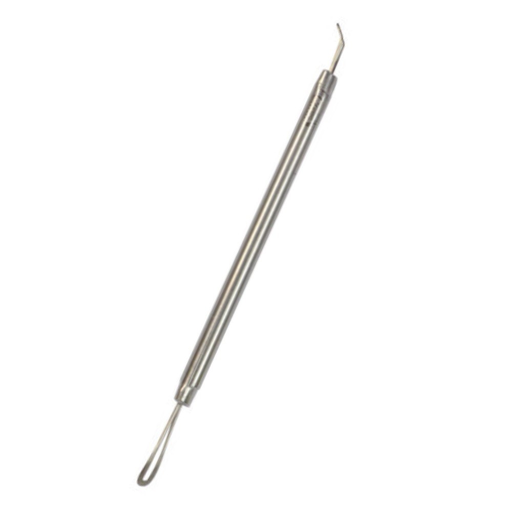 EXTRATOR DE CRAVOS DE AÇO INOX COM PONTA DUPLA - SANTA CLARA
