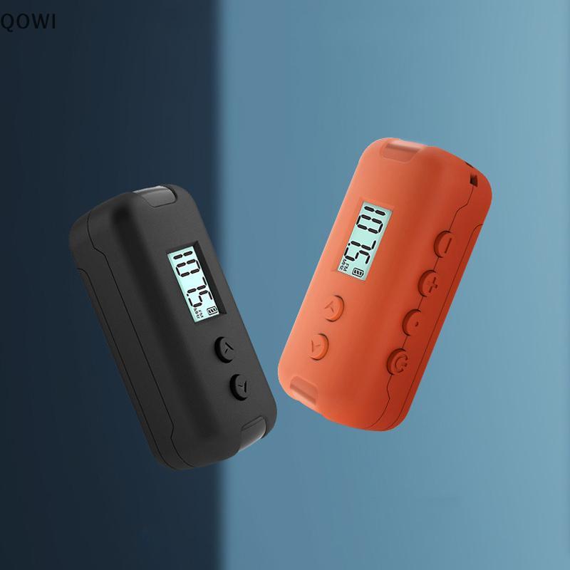 qo Pocket Portable FM Radio 50-108MHZ Audio Receiver with LCD Display Outdoor Sports Portable Radios