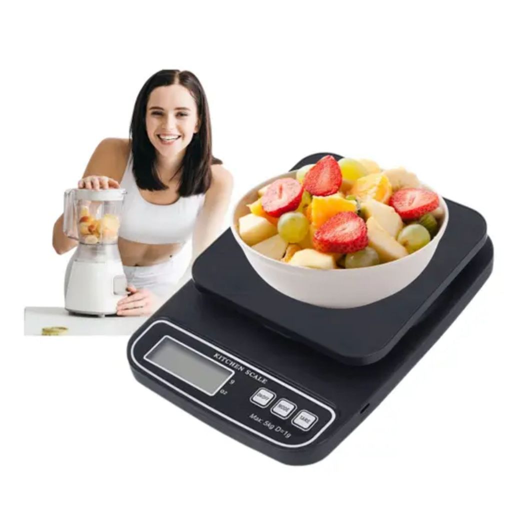 Mini Balança de Cozinha Digital Precisão Alta Display LCD Portátil Eletrônica Gramas Quilos Alimentos Medidor Culinária