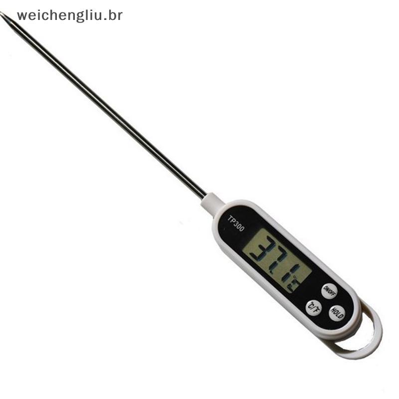 # weicheng 1pc Termômetro De Carne Digital Churrasco Eletrônico Cozinhar Alimentos .