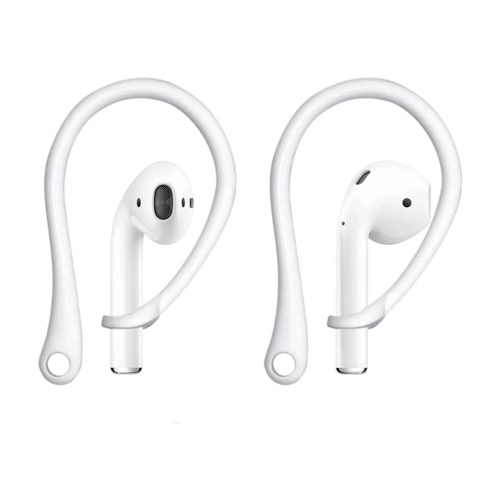 Kit 2 Pares Suporte Segurador Fixador de Orelha Compatível com AirPods para Uso Casual Esportes Fit