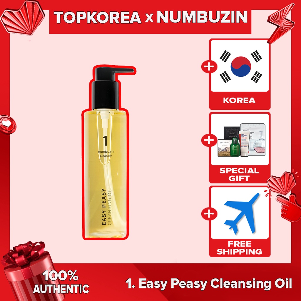 ★ Numbuzin Óleo De Limpeza No . 1 Easy Peasy 200ml/TOPKOREA/Envio Da Coreia