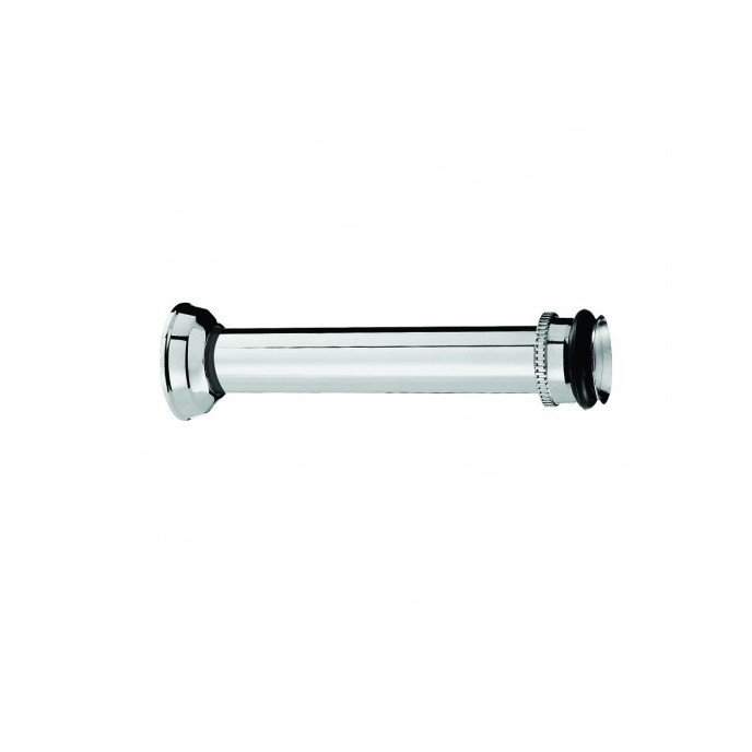 Tubo Ligação Bacia Ajustável Spud 1.1/2X25CM Cromado Esteves VLL418CWG