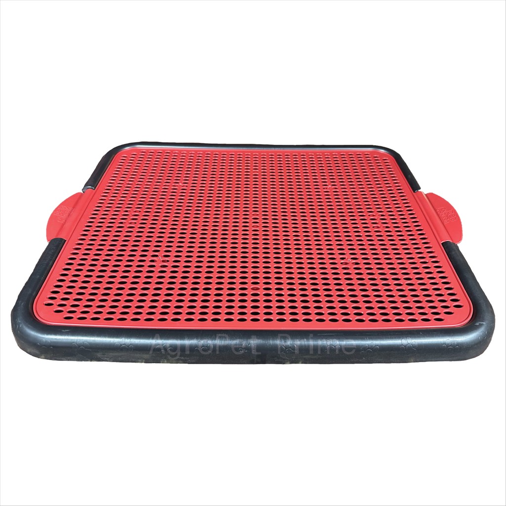 Bandeja Sanitária Para Cães Pipi Center Vermelho