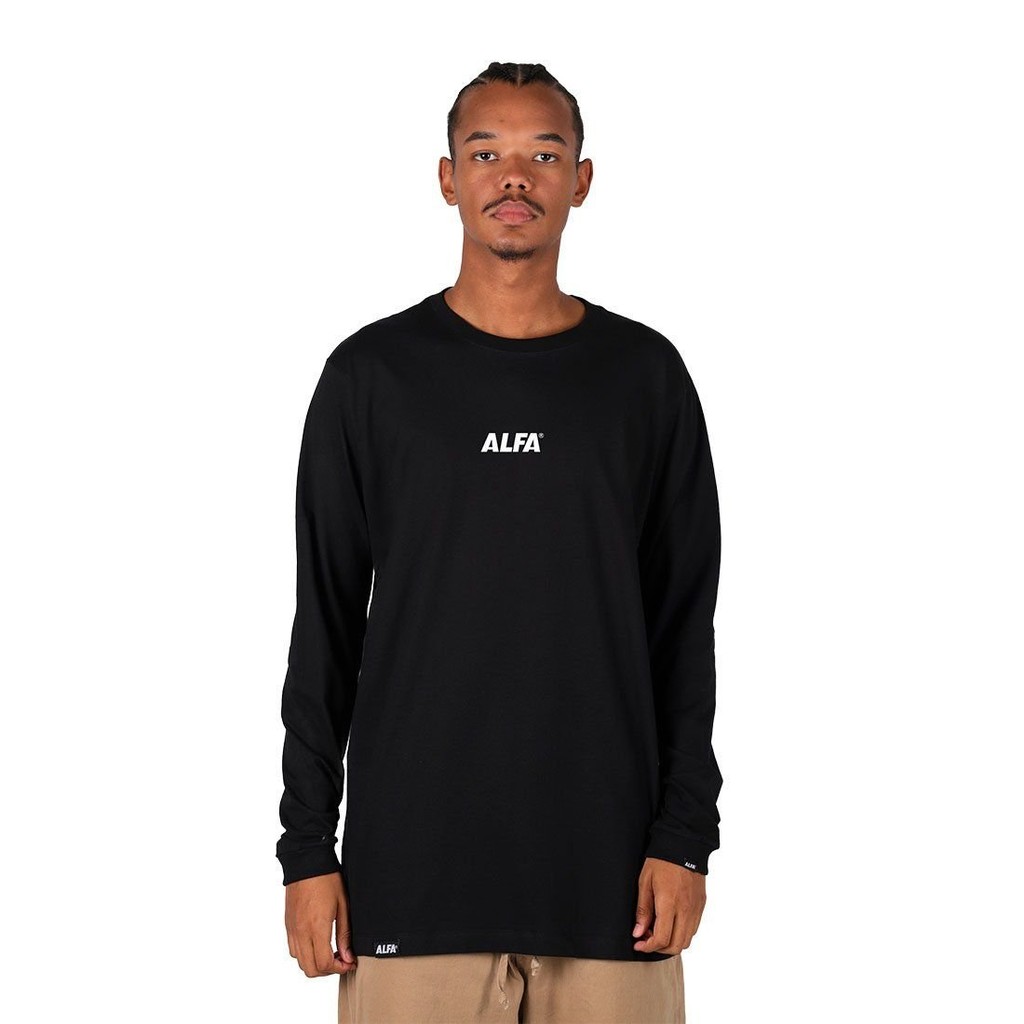 Camiseta Alfa Manga Longa Center