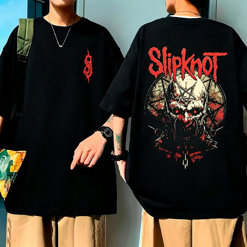 Camiseta Preta Unisex, Design com Imagens de Cabeças de Fogo e Enigmas, Textos 