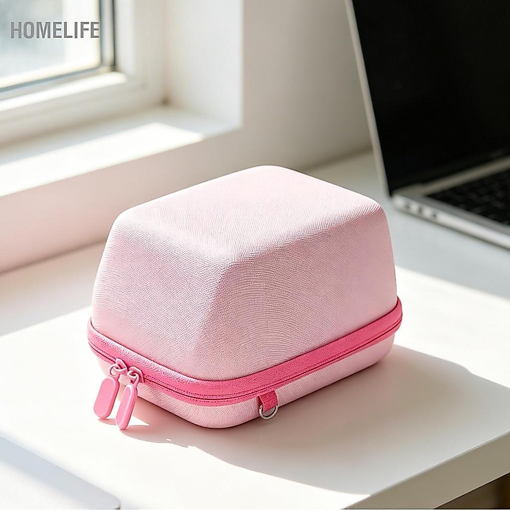 Homelife Estojo rígido adequado para câmera instantânea Polaroid GO EVA Nylon Bolsa de armazenamento protetora com alça