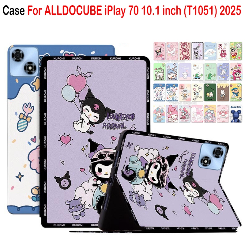 Para ALLDOCUBE iPlay 70 10.1 Polegada T1051 2025 Bonito Dos Desenhos Animados Crayon Shin-chan Tablet Capa Protetora À P