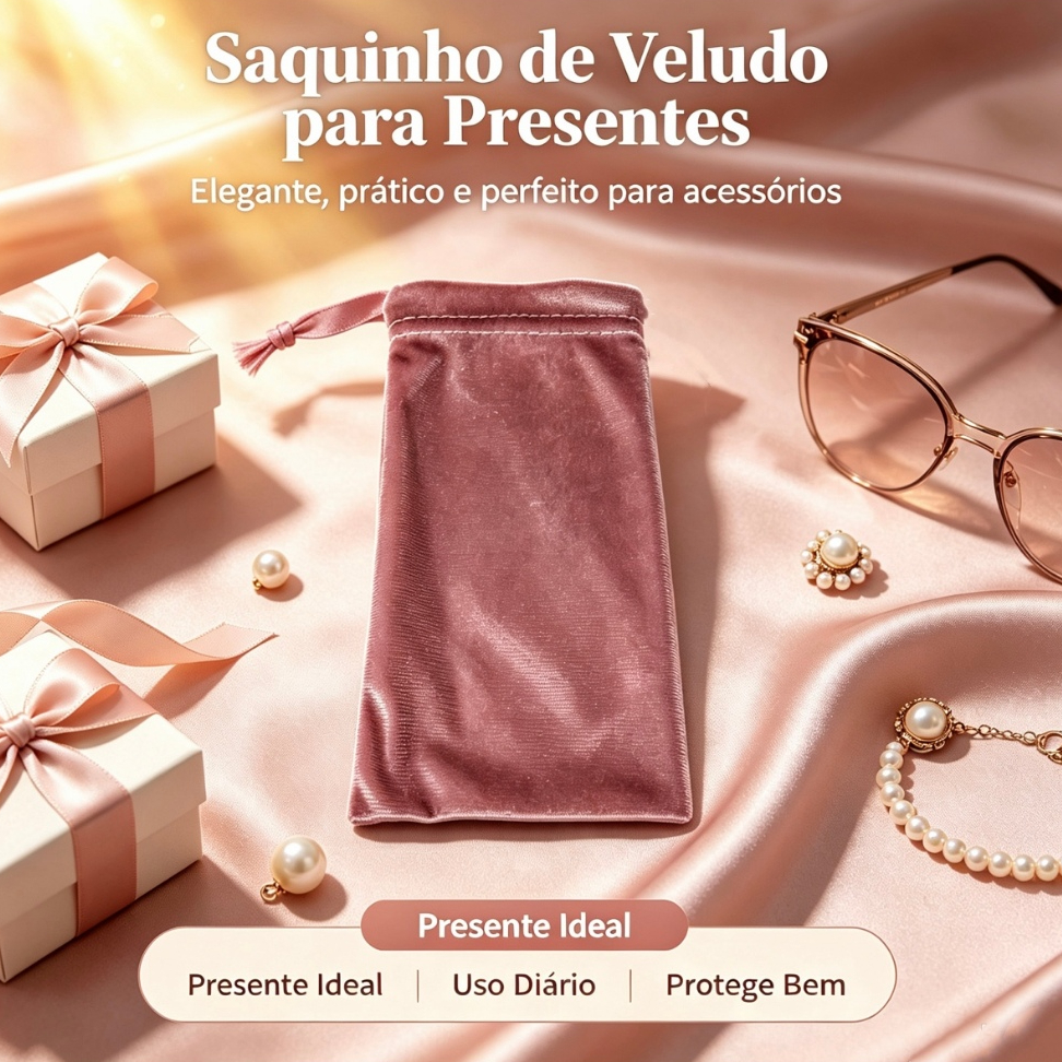 Acessórios para óculos de alta qualidade, Bolsa de veludo Rosa para óculos/pano saco jóias saco Nova