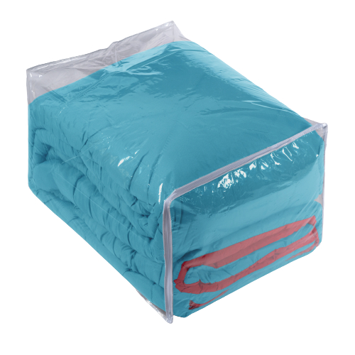Kit 30 Saco Embalagem Organizador 50x70x30 Pvc Sob Medida Guarda-Roupa