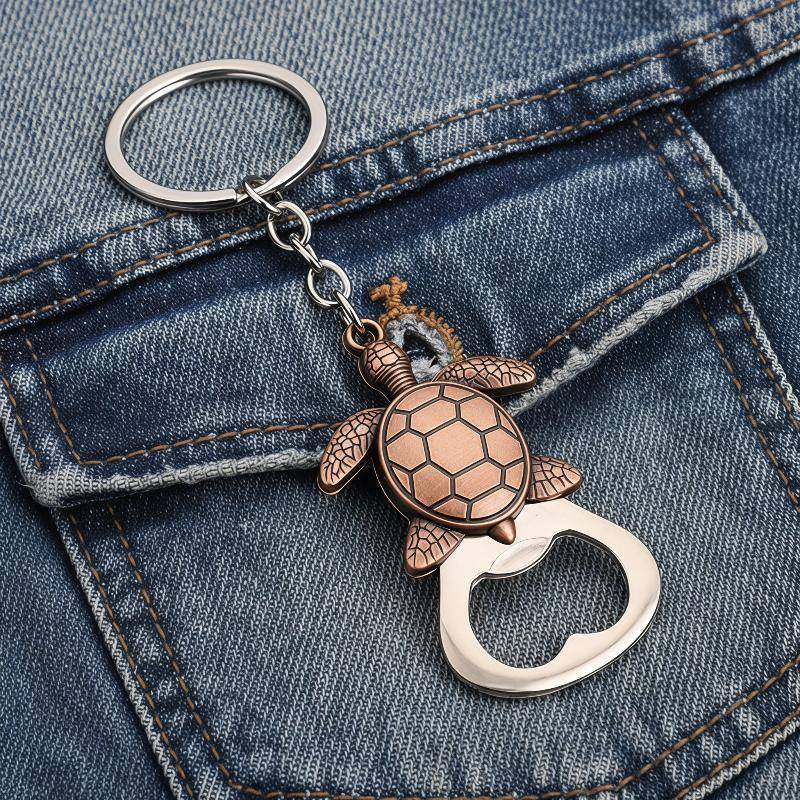 EA & Moda Multi Design Abridor De Garrafas De Metal Chaveiro Sapo Lobo Tartaruga Leão Forma Mini Poeta Cerveja Para Chur