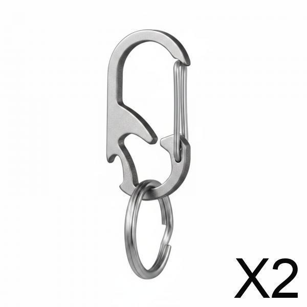 [Lswbd] Chaveiro De Metal Portátil Abridor De Garrafas De Aço Inoxidável Mini Acessório Para Viagens Acampamento Festiva