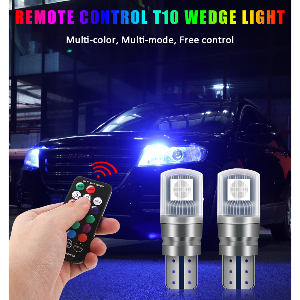 12v-24v T10 Memory Lâmpada LED Traseira Lateral 3030SMD 2LED Não polar Marcadora Canbus Auto Styling Wedge Parking Light