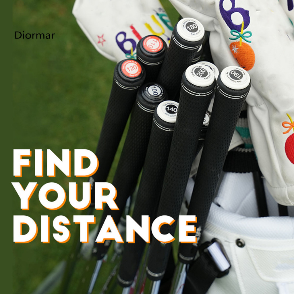 High-quality Golf Accessory Marker Tool 20pcs Custom Engraved Club Name Markers – Reusable Distance Accessories for Be