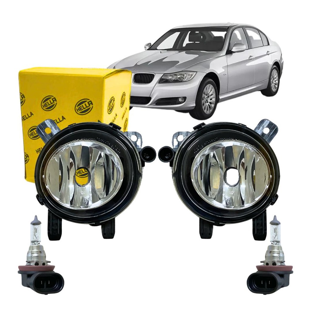 Par Farol Milha Para BMW 330i 340i xDrive após 2016 Hella