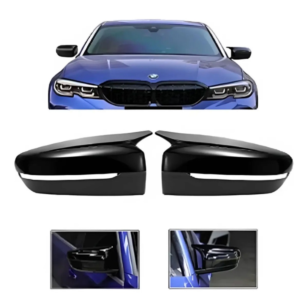 Capa Retrovisor Black Piano Bmw G28 320i 330i 340i 2022+