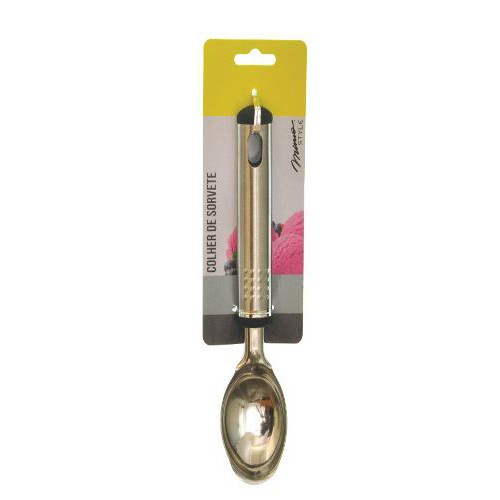 COLHER PARA SORVETE 17 CM INOX