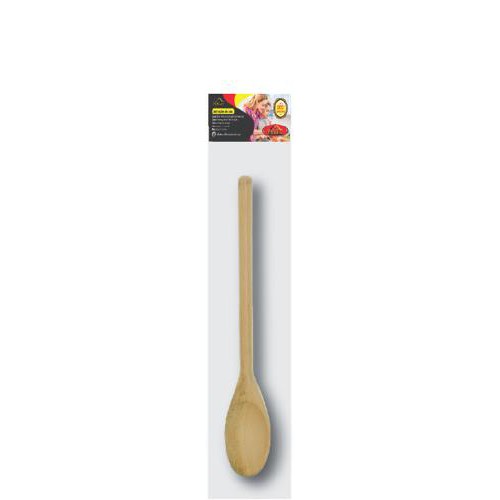 Colher De Madeira 30 Cm Encartelada
