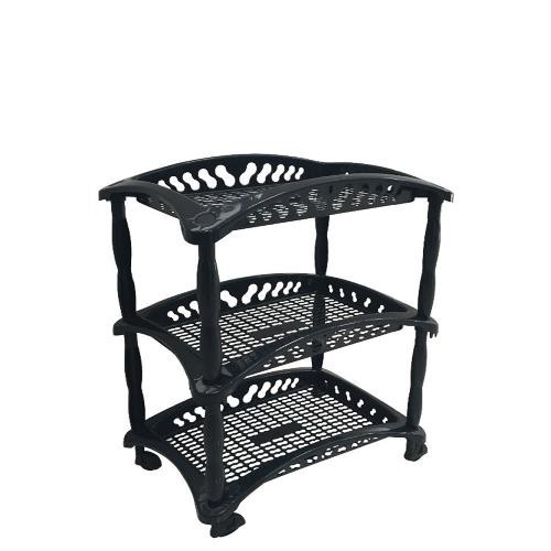 ORGANIZADOR VERTICAL TELADO TRIPLO PRETO