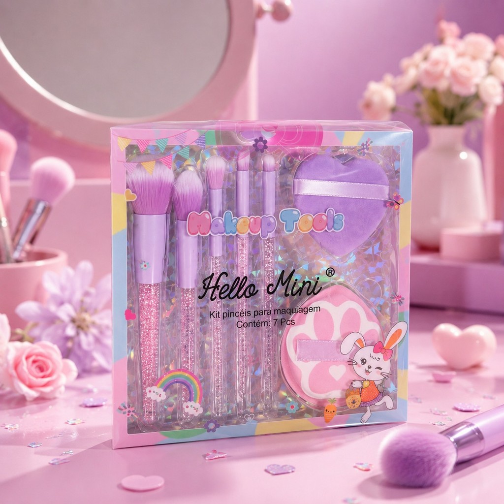 Kit de Pincéis Hello Mini S001/S002