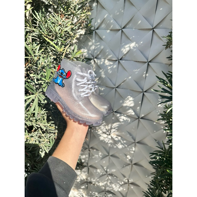 Bota Coturno Infantil Feminina Galocha 27 ao 35 Estilo e Conforto Bota ante derrapante leve