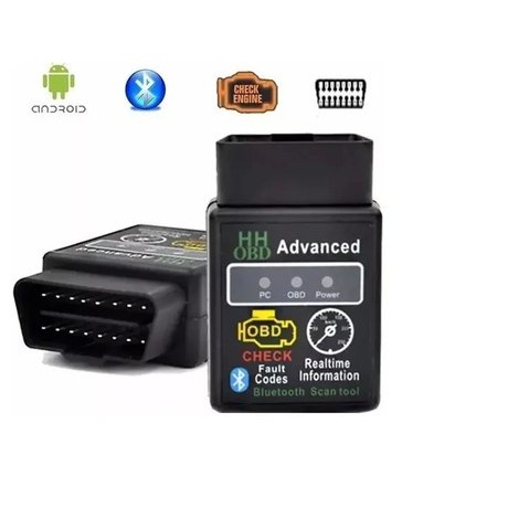 Elm327 Hh Scanner Automotivo Obd2 Bluetooth V2.1 Obdii Novo VEÍCULO
