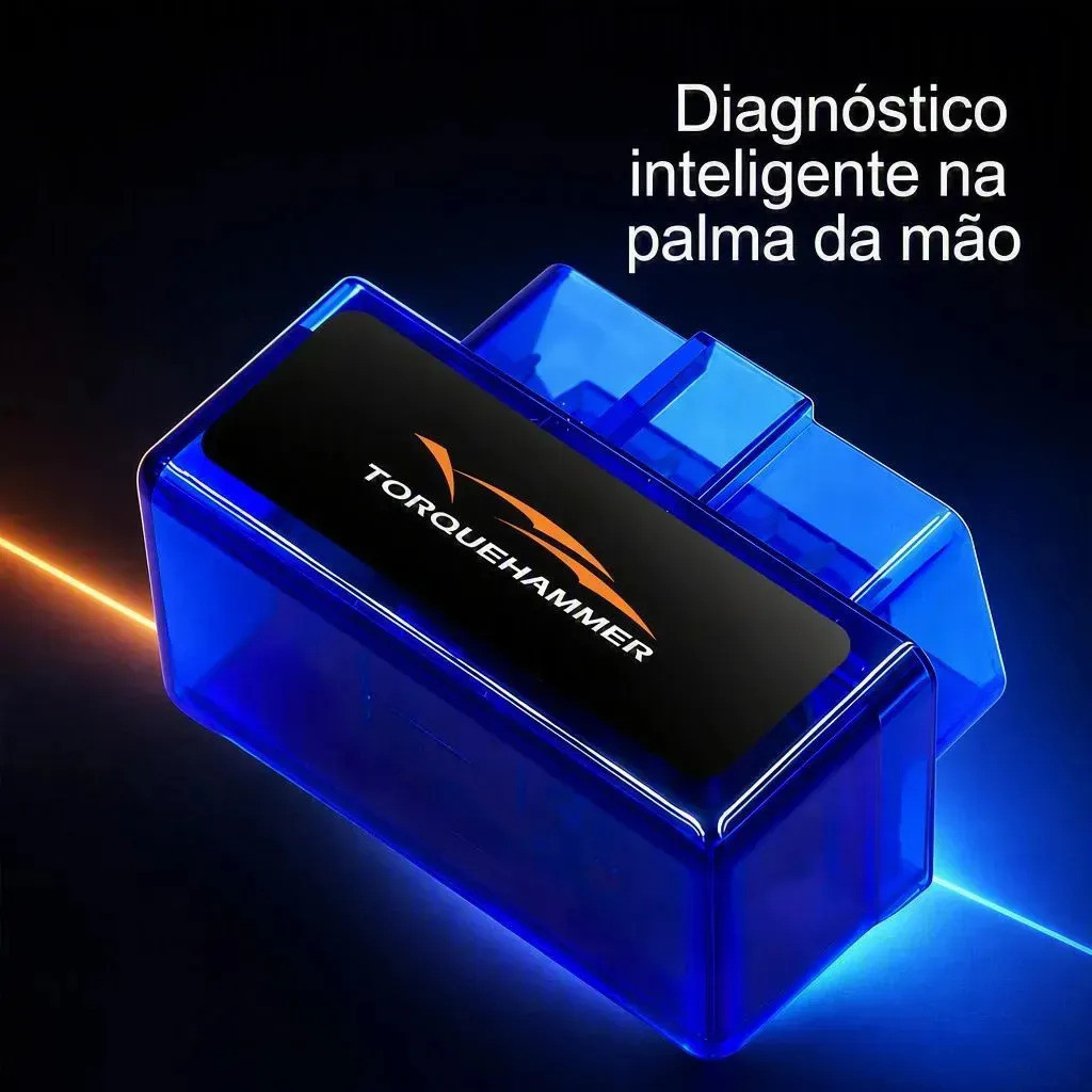 Scanner Automotivo OBD2 Bluetooth VPL-8204 Android iOS Leitor Diagnóstico Apagar Luz Motor