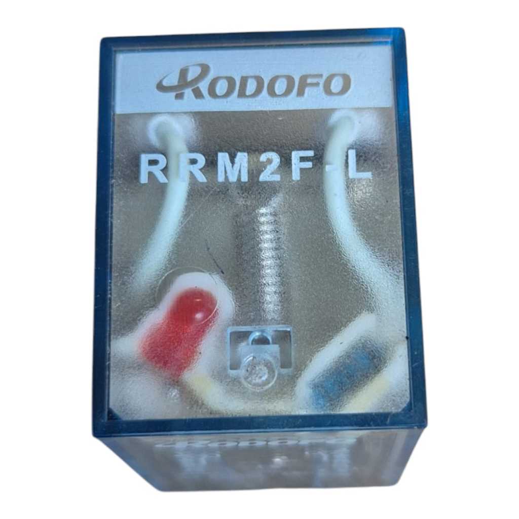 Rele Rrm2f-l  10a/28vdc/240vdc  8 Pinos Led Vermelho
