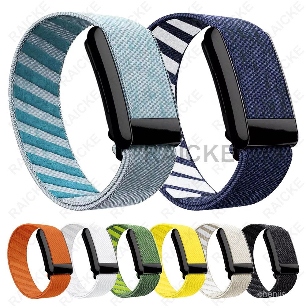Pulseira de substituição em nylon macio, elástico e respirável, adequada para Whoop 4.0 5.0 ONE PEAK LIFE MG.