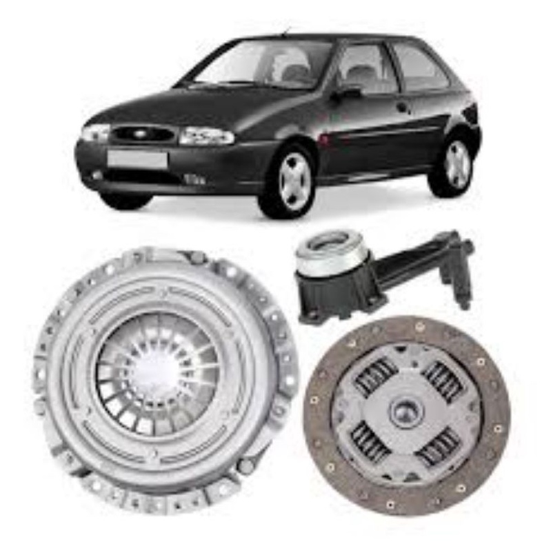 Kit Embreagem Fiesta 1.0 1.6 Endura Zetec Rocam 96 97 98 99 2002
