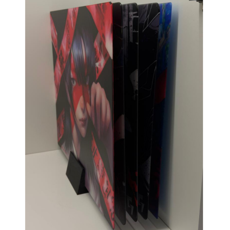 Suporte para mousepad de vidro, Suporte decorativo para glasspad, glass mousepad support