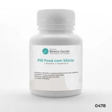 Pill Food Turbo + Silício + Enxofre + Vit C : Fórmula Consagrada Cabelos Fortes - 270 Cápsulas